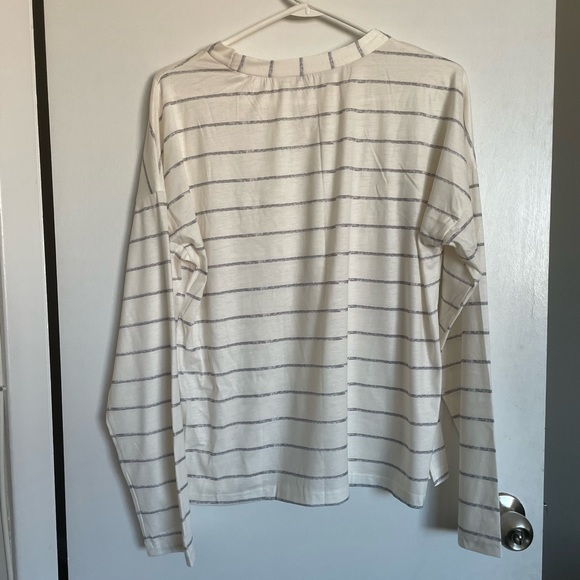 Lightweight Striped Crewneck Top - Size S - Picture 9 of 12